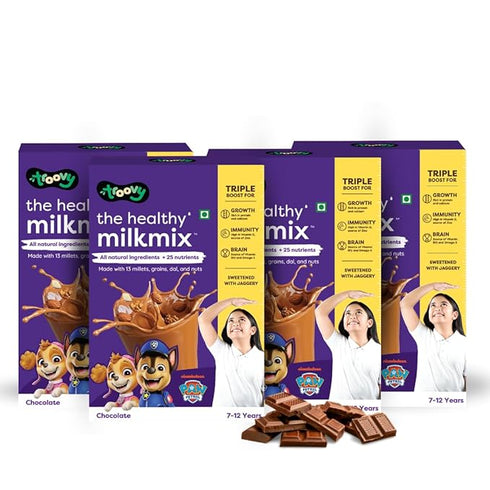 Troovy No Sugar, 13 Millets & Nuts, Chocolate Nutri Milk Mix